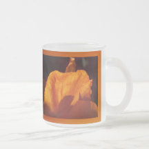 Mug - Orange Gladiola Flower
