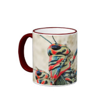 Mug: Painted Grasshoppers #4 (Ringer)