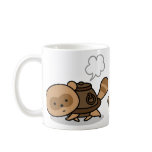 Mug - TeaKettle Tanuki with his small friends