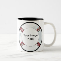 Mug Template - Baseball