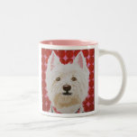 MUG WESTY RETRO VINTAGE West Highland White Terrie Tazas De Café
