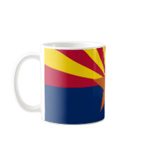 Mug with Flag of  Arizona State - USA
