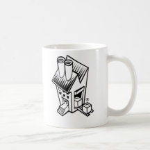 Mug with legacy TLF 'house logo'