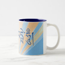 MUG with mantra Om Mani Padme Hum