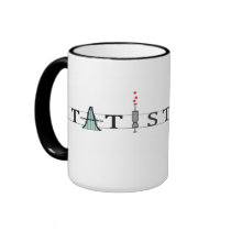 Mug with "Statistician" logo
