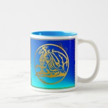 Mugs Gold Dragon 3 mugs