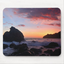 Muir Beach Sunset Mousepad