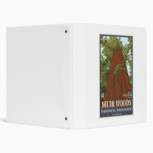 Muir Woods National Monument 3 Vinyl Binders