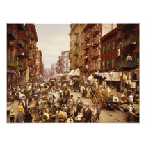 MULBERRY STREET, NYC PHOTO PRINT