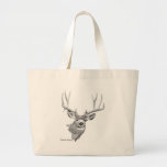 Mule Deer Tote Bags