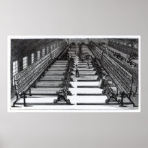 Mule Spinning Print
