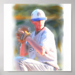 Mules Baseball Print