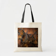Mules in Harness Canvas Bag