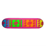 Mulit Colour Lip Smack Skateboard