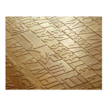 Mulitlingual Floor Postcards