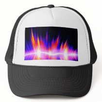 Mullticolored Abstract Audio Waveform