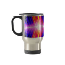Mullticolored Abstract Audio Waveform Coffee Mugs