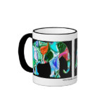 Multi Colored Elephant Mugs
