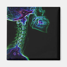 Multi-colour C-spine X-ray square magnet