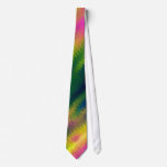 Multi-Colour Canvas Painting Tie