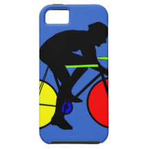 Multi coloured bicycle bike t-shirt