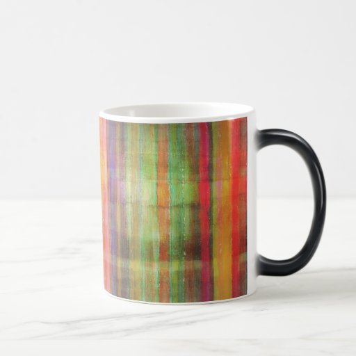 Multi Coloured Modern Art Mug