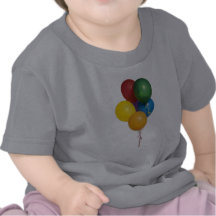 Multi Coloured Party Balloons T Shirt