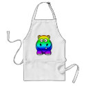 Multi Coloured , Rainbow Hippo aprons