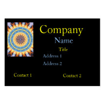 Multi Coloured Sunshine Business Card Templates
