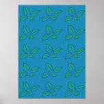 Multi Fleur De Lys Variation Poster