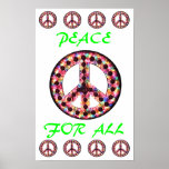 multi peace for all poster