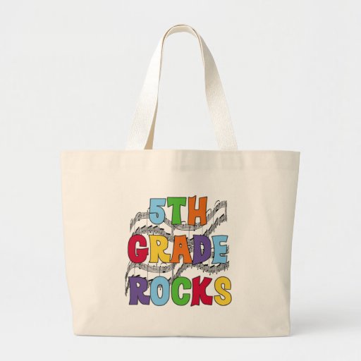 Multicolor 5th Grade Rocks Bags