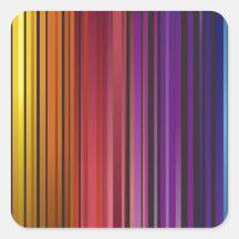 Multicolor Abstract Art Sticker