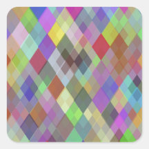 Multicolor Background Sticker