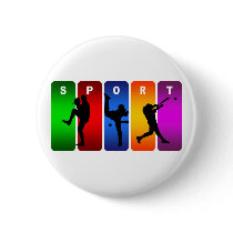 Multicolor Baseball Emblem