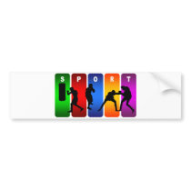 Multicolor Boxing Emblem
