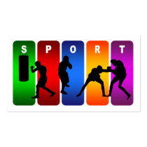 Multicolor Boxing Emblem
