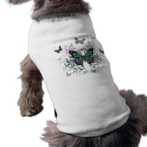 MultiColor Butterfly Pet Tee