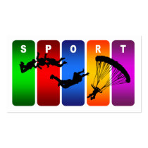 Multicolor Parachuting Emblem