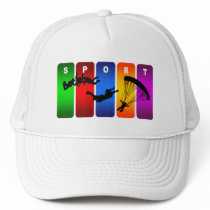 Multicolor Parachuting Emblem