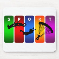 Multicolor Parachuting Emblem