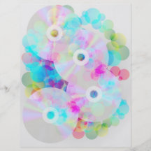 Multicolor Party Background Full Colour Flyer