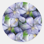 Multicolor pattern Gift Item Round Sticker