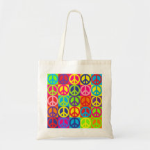 Multicolor Peace Bags