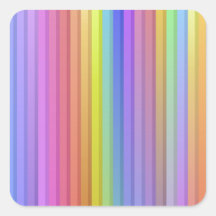 Multicolor Rainbow Stickers