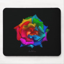 Multicolor Rose Mousepads