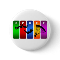 Multicolor Skydiving Emblem