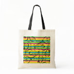 Multicolor Stripe Flourish bags