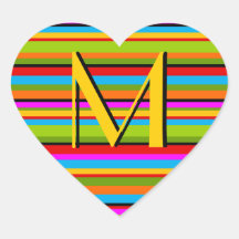 Multicolor Stripe Sticker