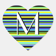 Multicolor Stripe Stickers